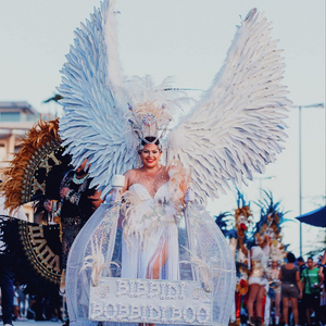 Carnaval in Aruba: Winning First Place in the Mini Road Piece Category